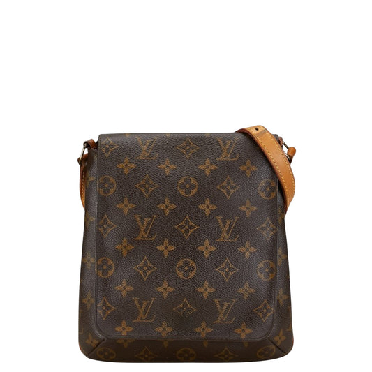 Louis Vuitton Musette Salsa Brown Canvas Shoulder Bag