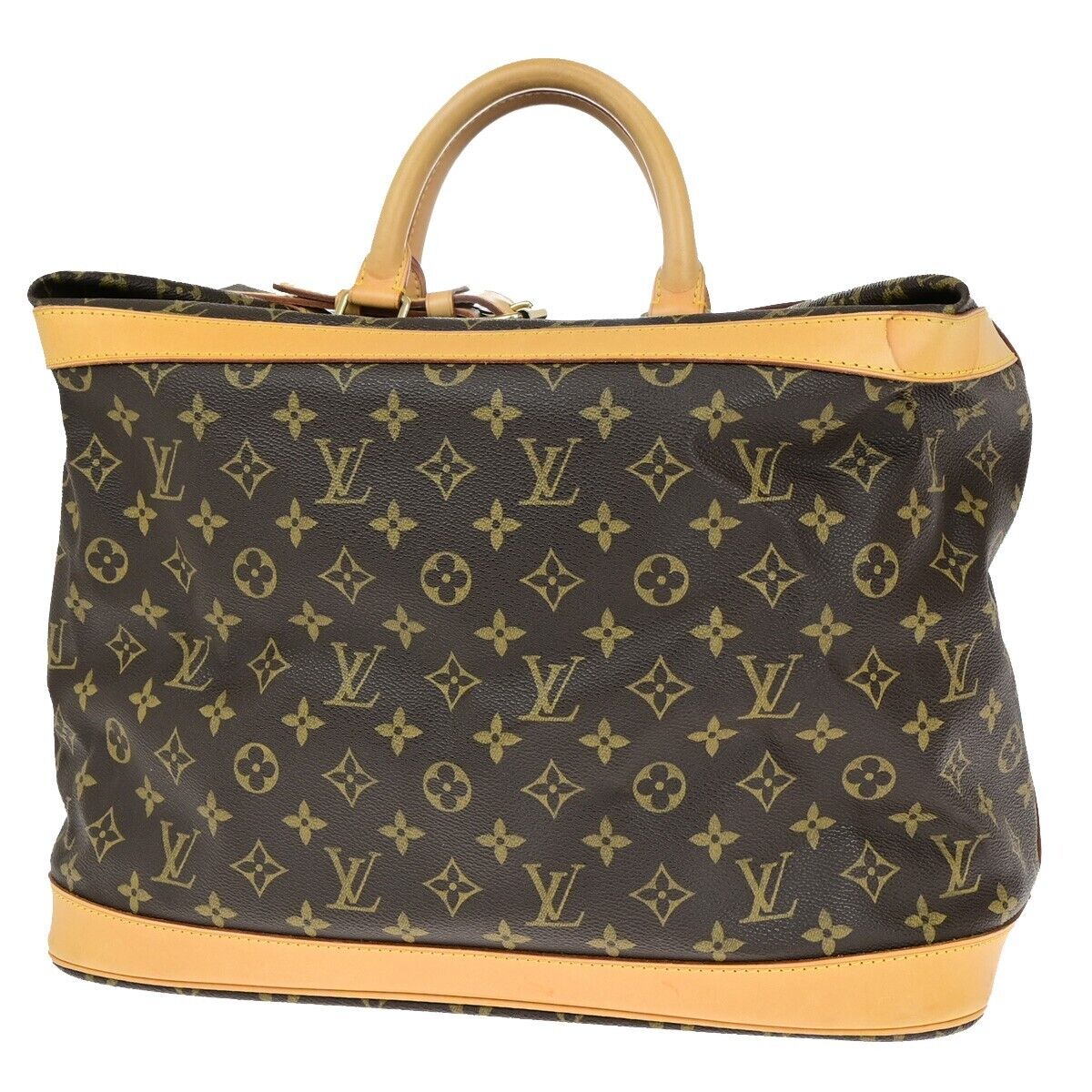 Louis Vuitton Cruiser Brown Canvas Travel Bag