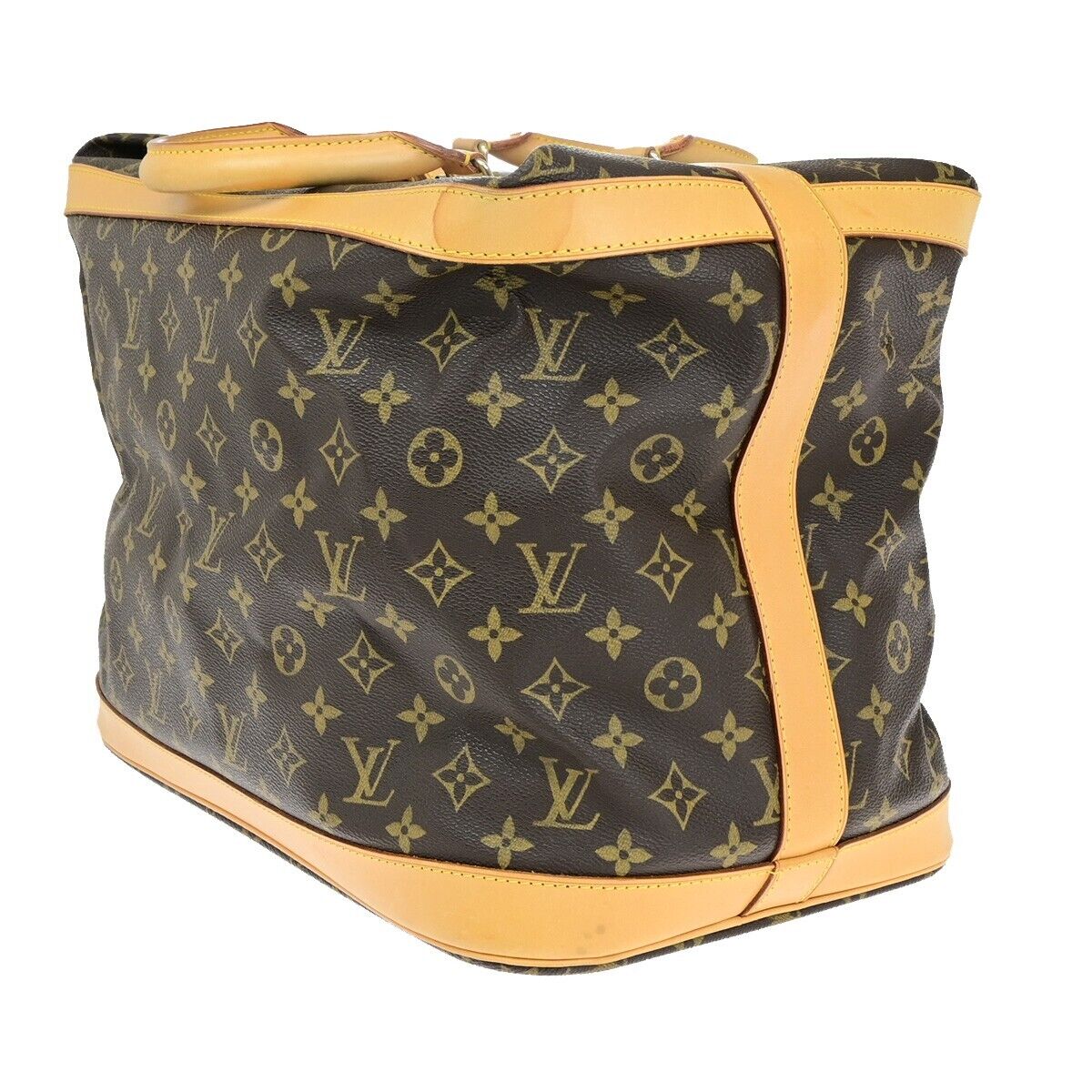 Louis Vuitton Cruiser Brown Canvas Travel Bag