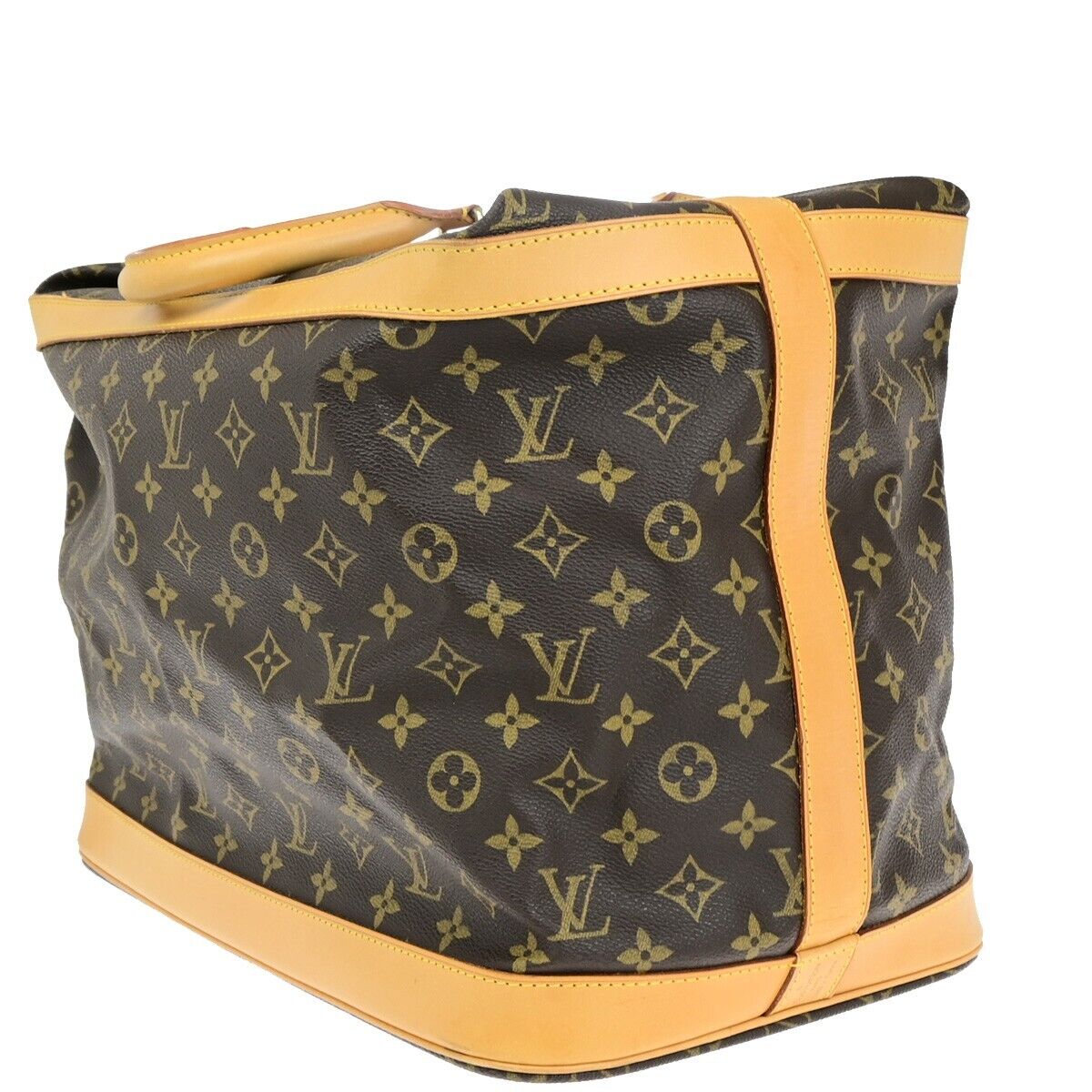 Louis Vuitton Cruiser Brown Canvas Travel Bag