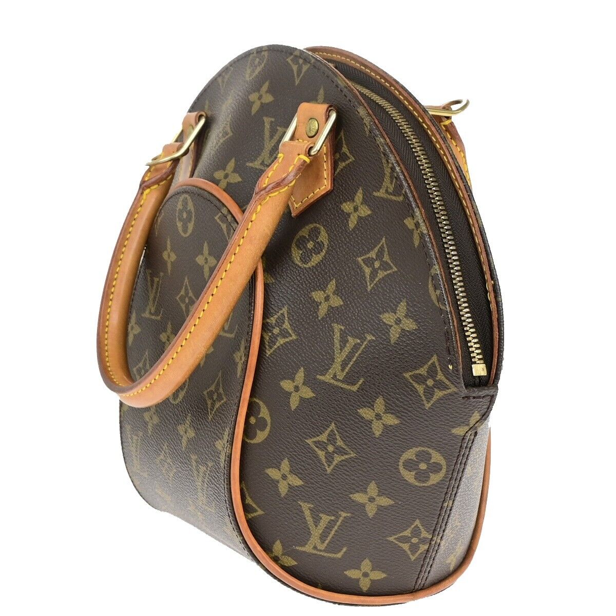 Louis Vuitton Ellipse PM Brown Canvas Hand Bag