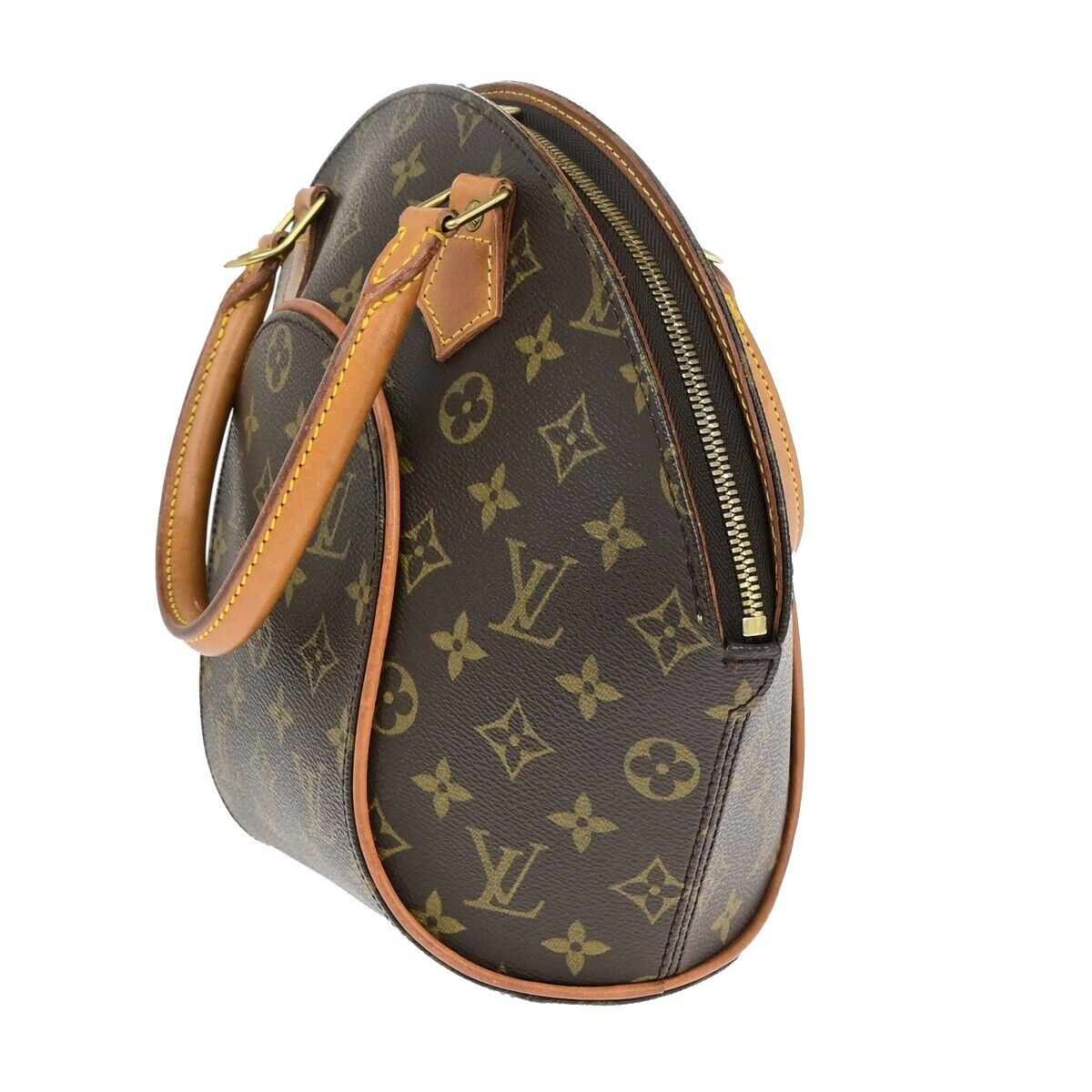 Louis Vuitton Ellipse PM Brown Canvas Hand Bag