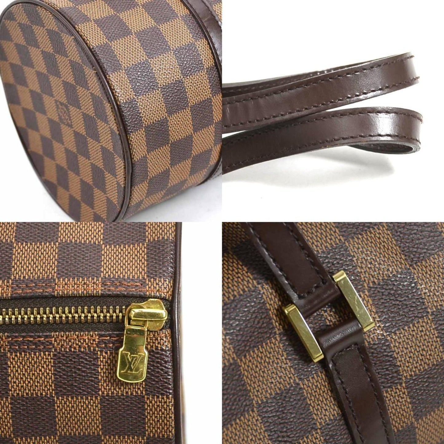 Louis Vuitton Papillon 30 Brown Canvas Hand Bag