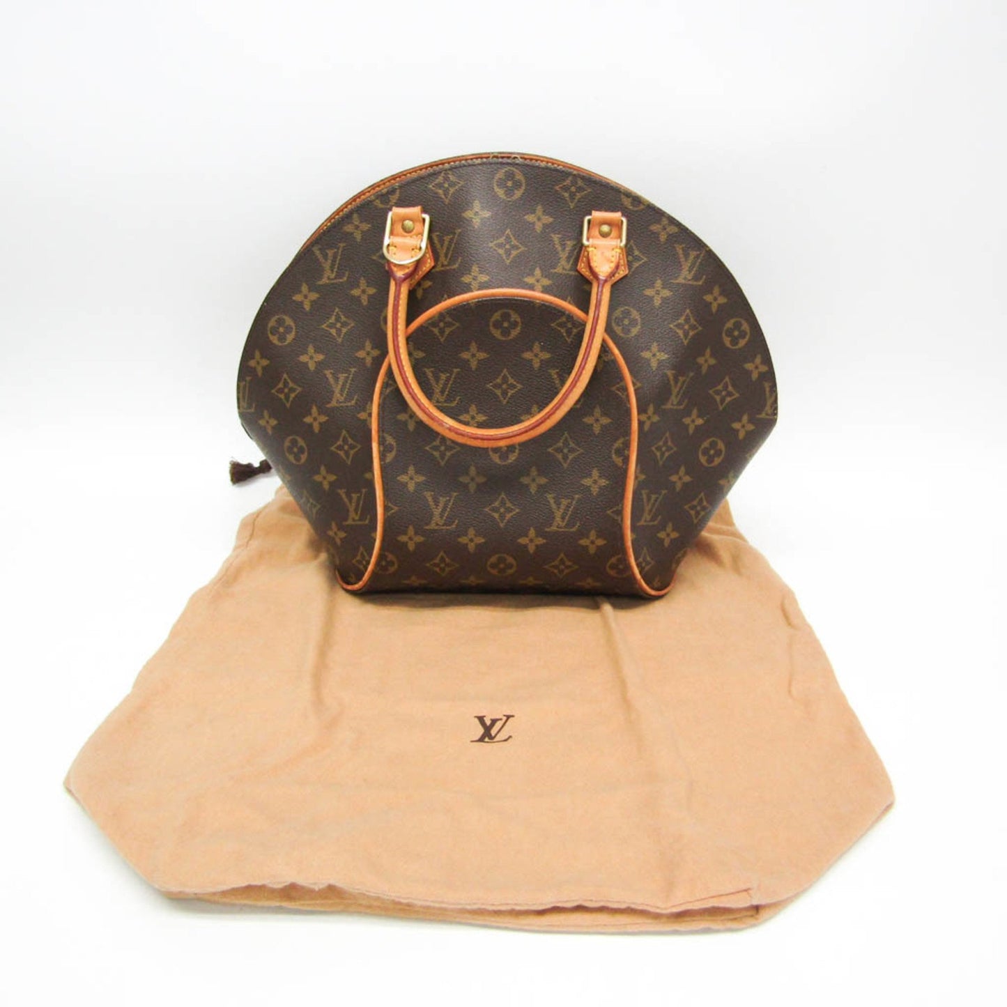 Louis Vuitton Ellipse Brown Canvas Hand Bag