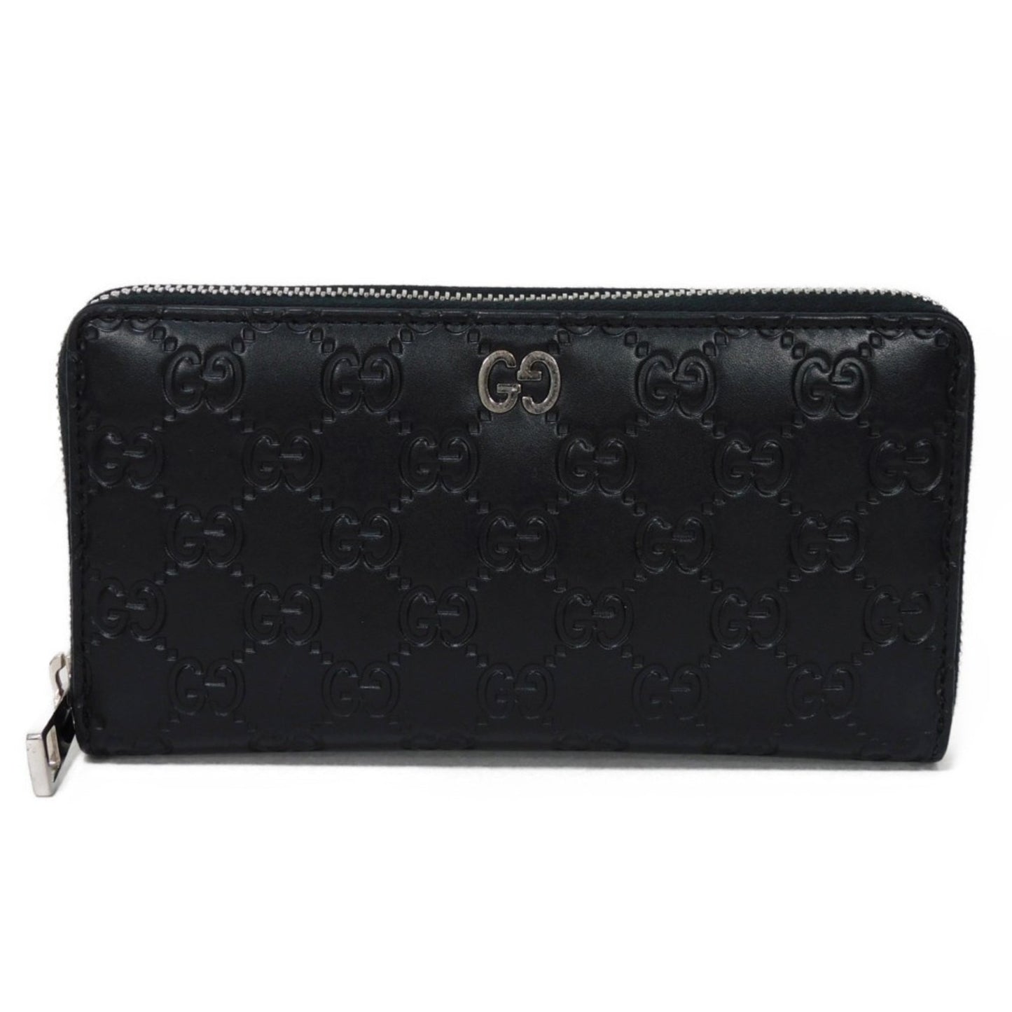 Gucci Guccissima Black Leather Wallet Accessories