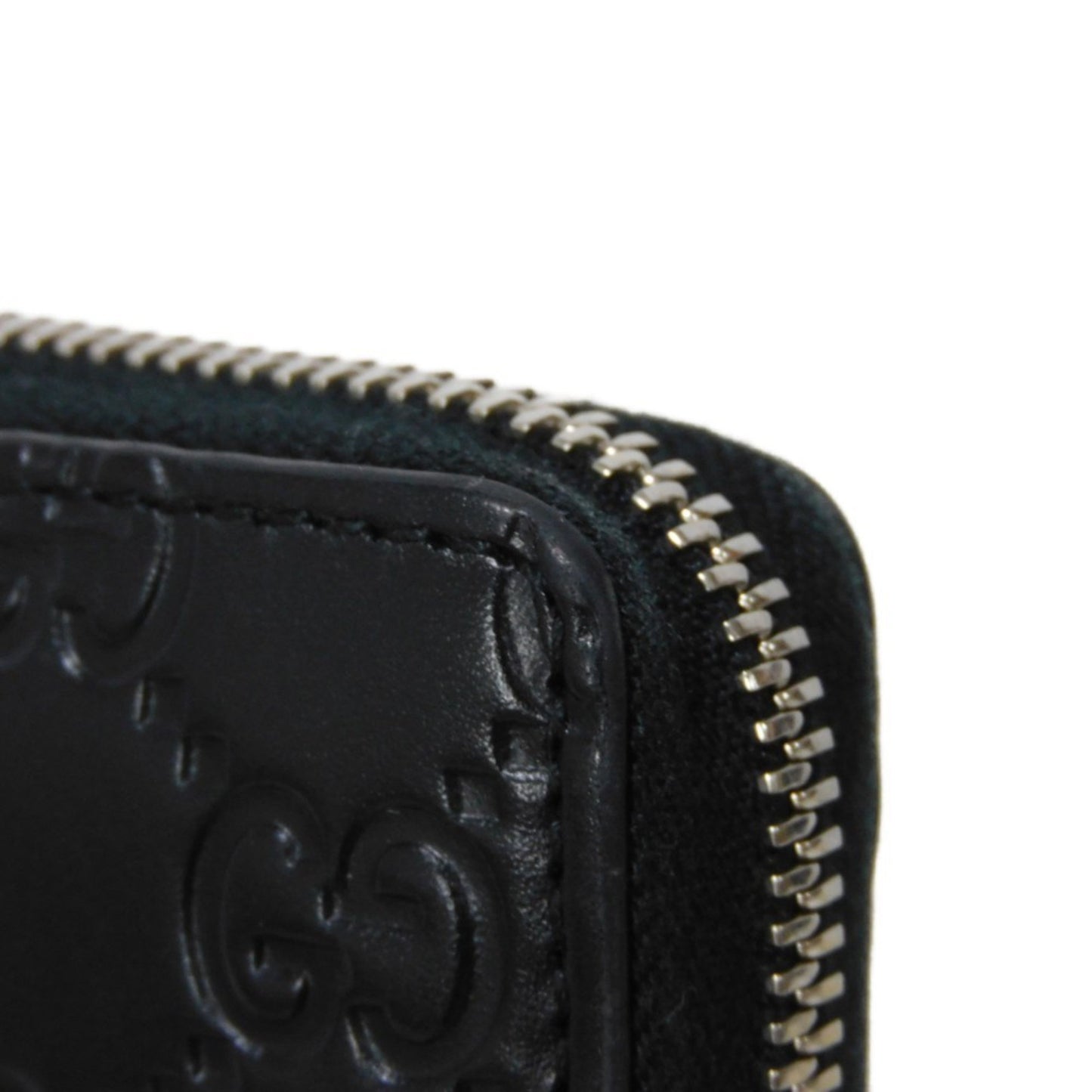 Gucci Guccissima Black Leather Wallet Accessories