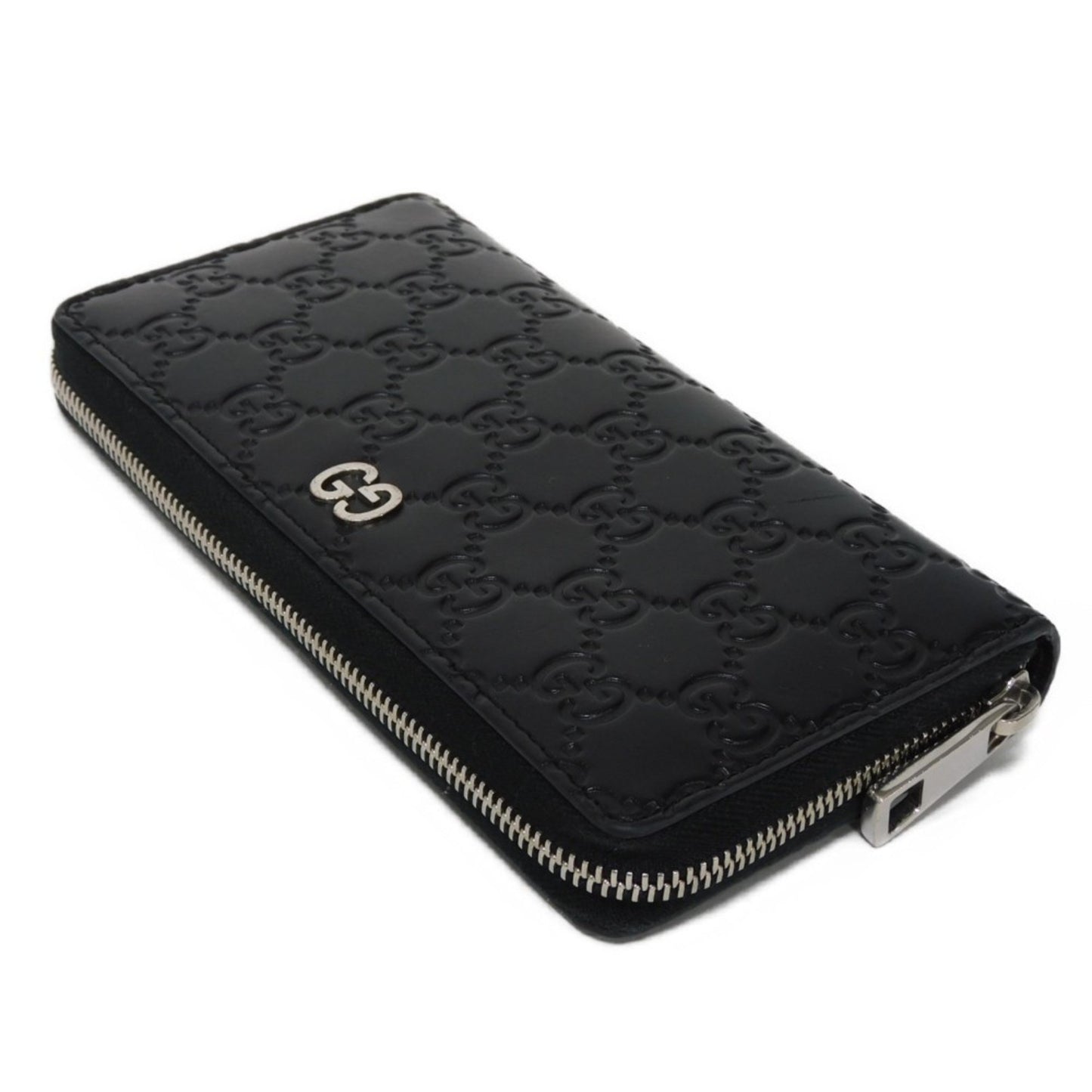 Gucci Guccissima Black Leather Wallet Accessories