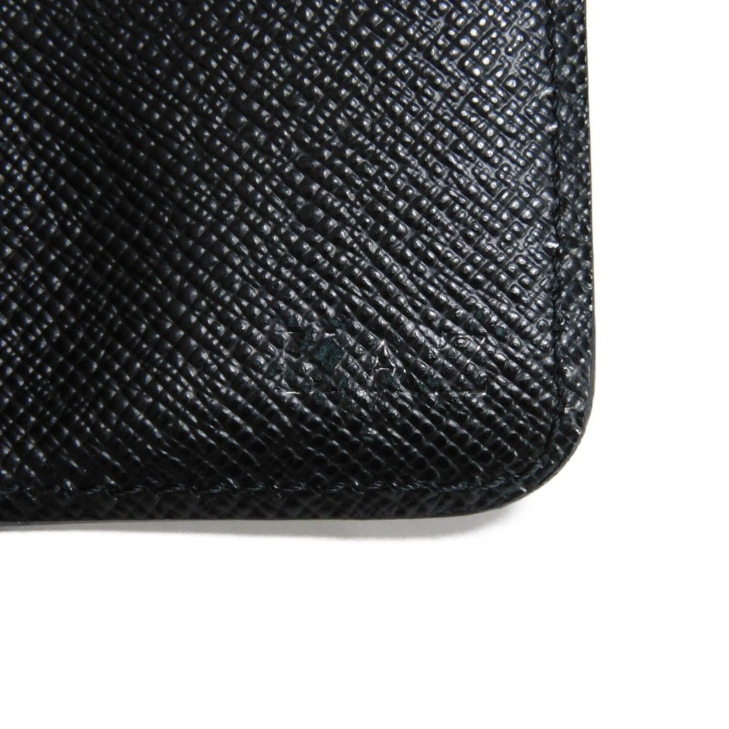 Louis Vuitton Macassar Black Leather Wallet Accessories