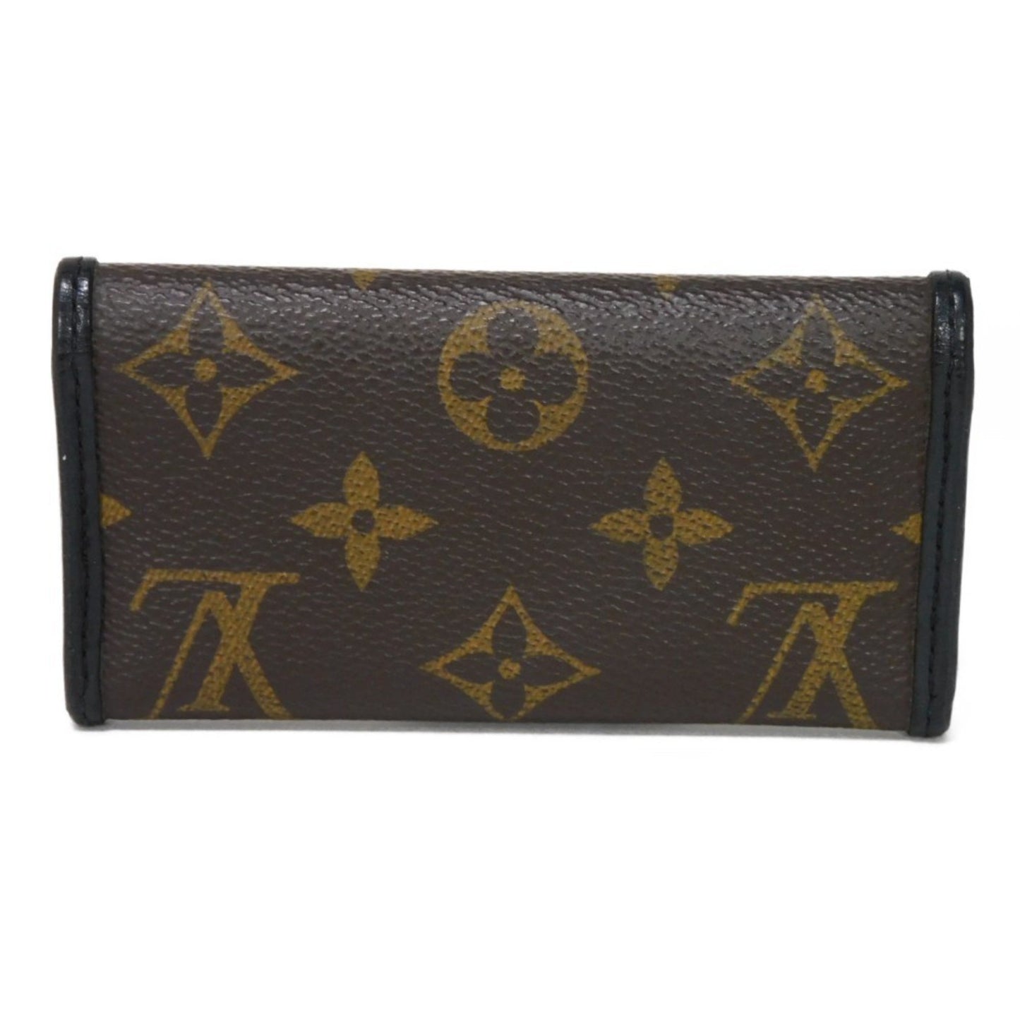 Louis Vuitton Macassar Black Leather Wallet Accessories