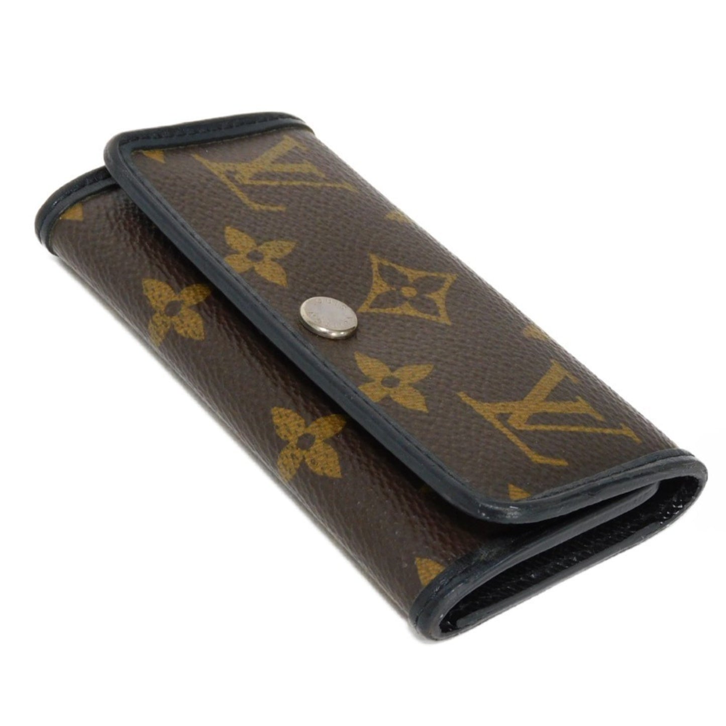 Louis Vuitton Macassar Black Leather Wallet Accessories