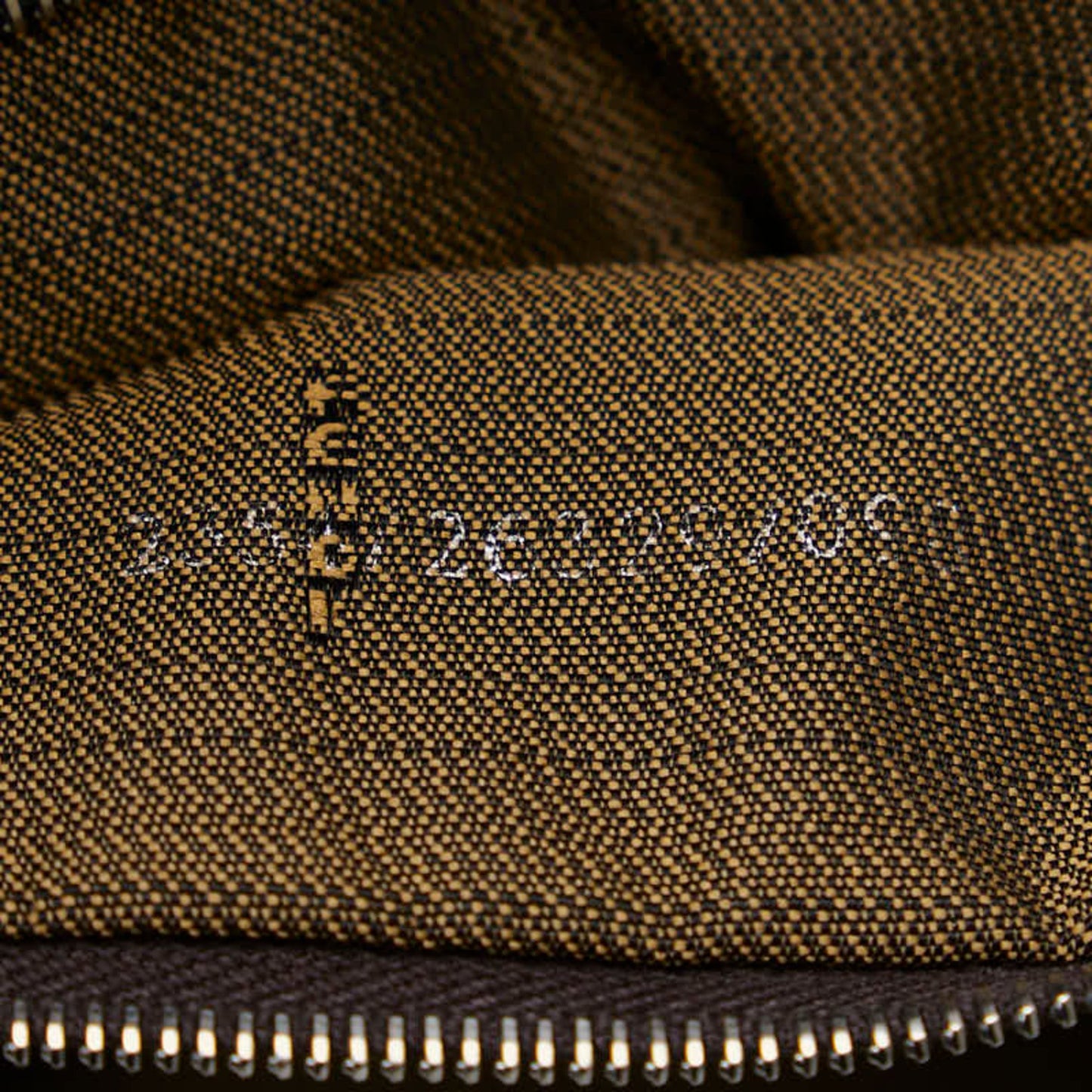 Fendi Zucca Brown Canvas Tote Bag