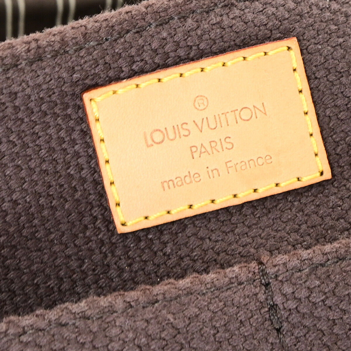 Louis Vuitton Besace Brown Canvas Shoulder Bag