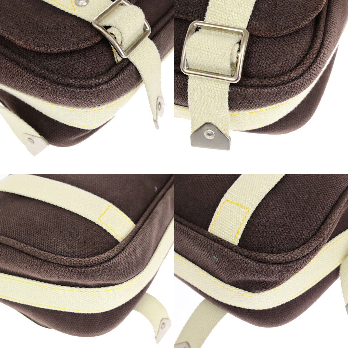 Louis Vuitton Besace Brown Canvas Shoulder Bag