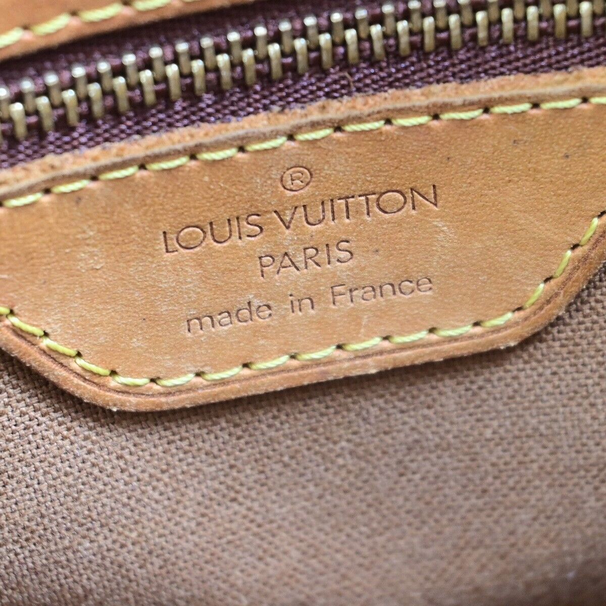 Louis Vuitton Vavin Brown Canvas Tote Bag