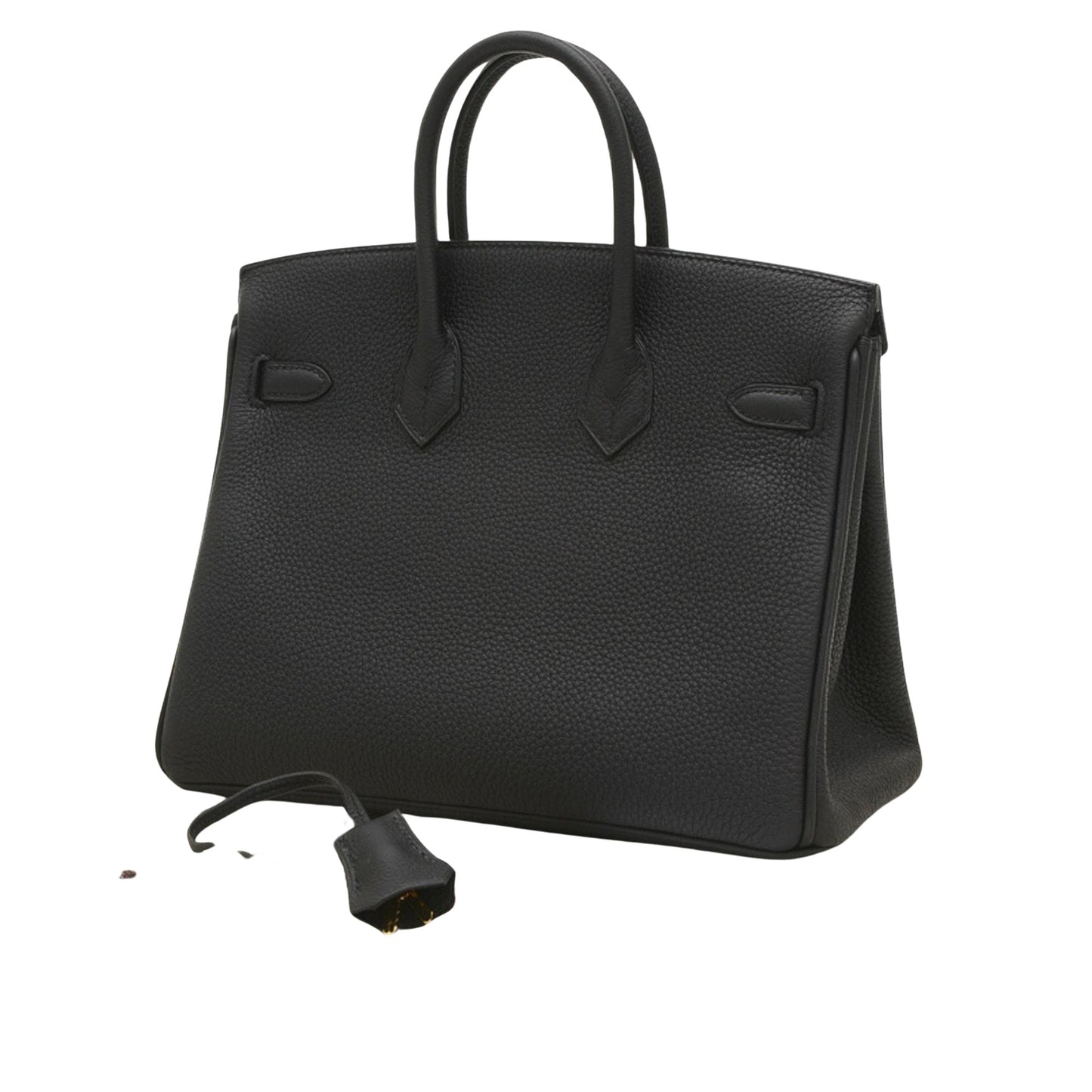 Hermès Birkin Black Leather Hand Bag