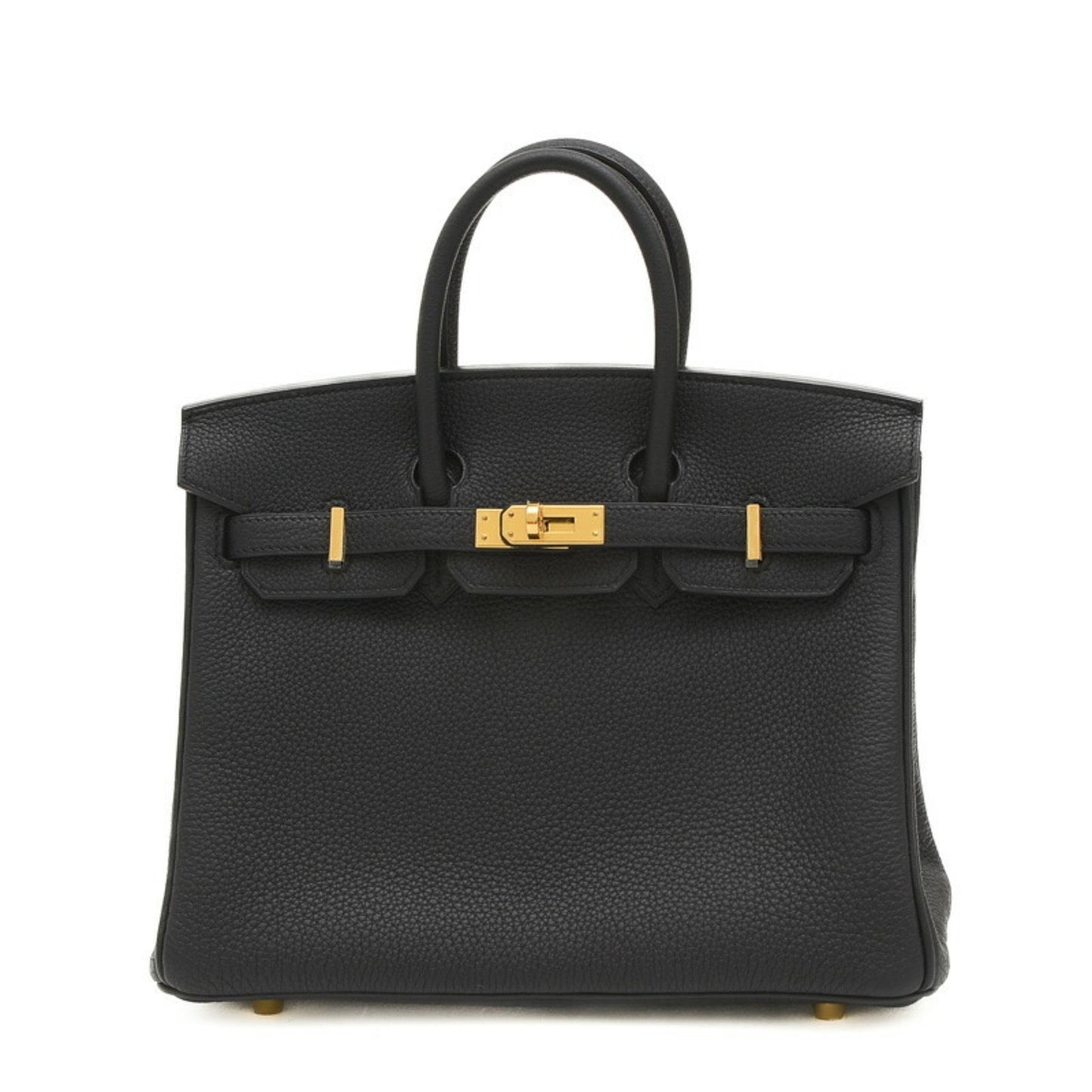 Hermès Birkin Black Leather Hand Bag