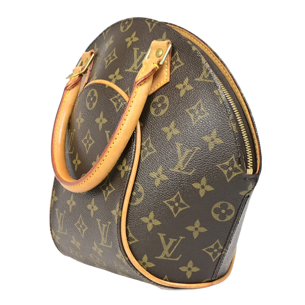 Louis Vuitton Ellipse PM Brown Canvas Hand Bag