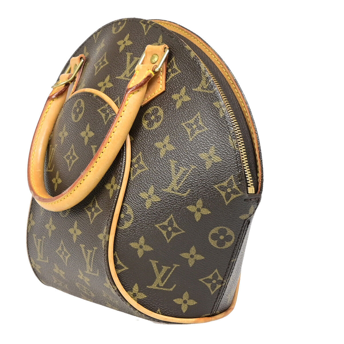 Louis Vuitton Ellipse PM Brown Canvas Hand Bag