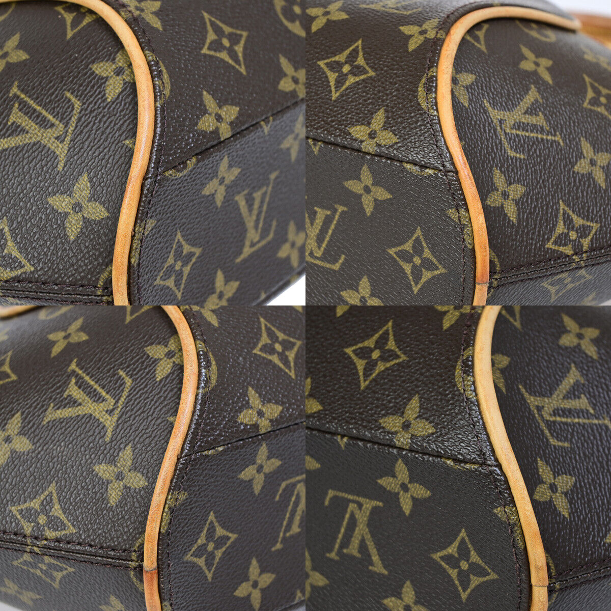 Louis Vuitton Ellipse PM Brown Canvas Hand Bag