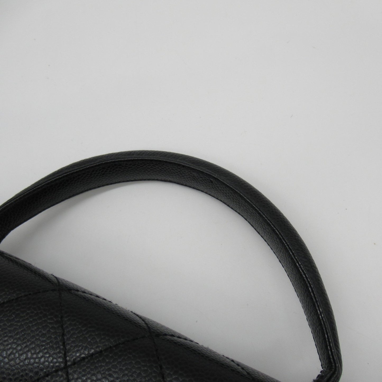 Chanel Coco Handle Black Leather Hand Bag