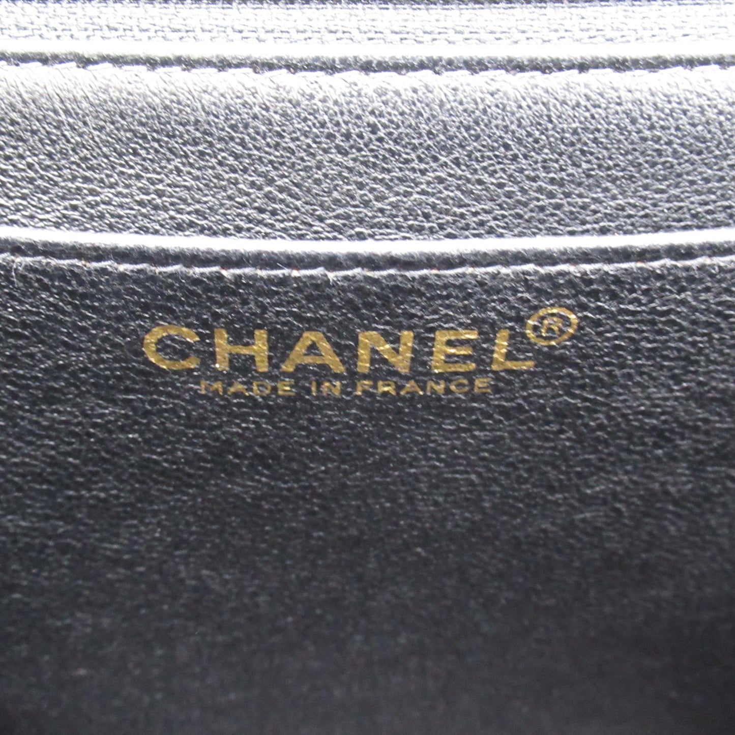 Chanel Coco Handle Black Leather Hand Bag