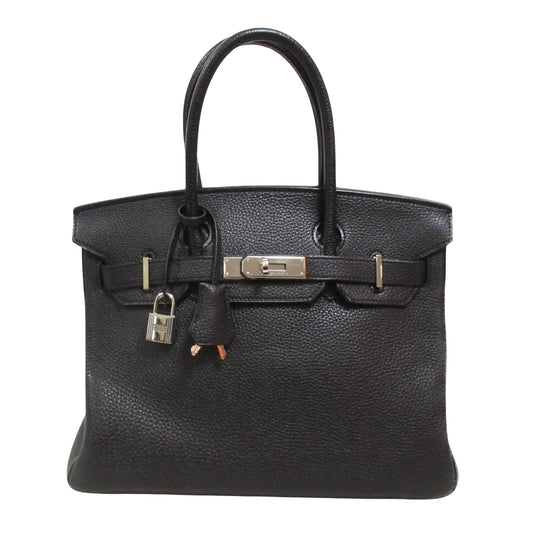 Hermès Birkin 30 Black Leather Hand Bag