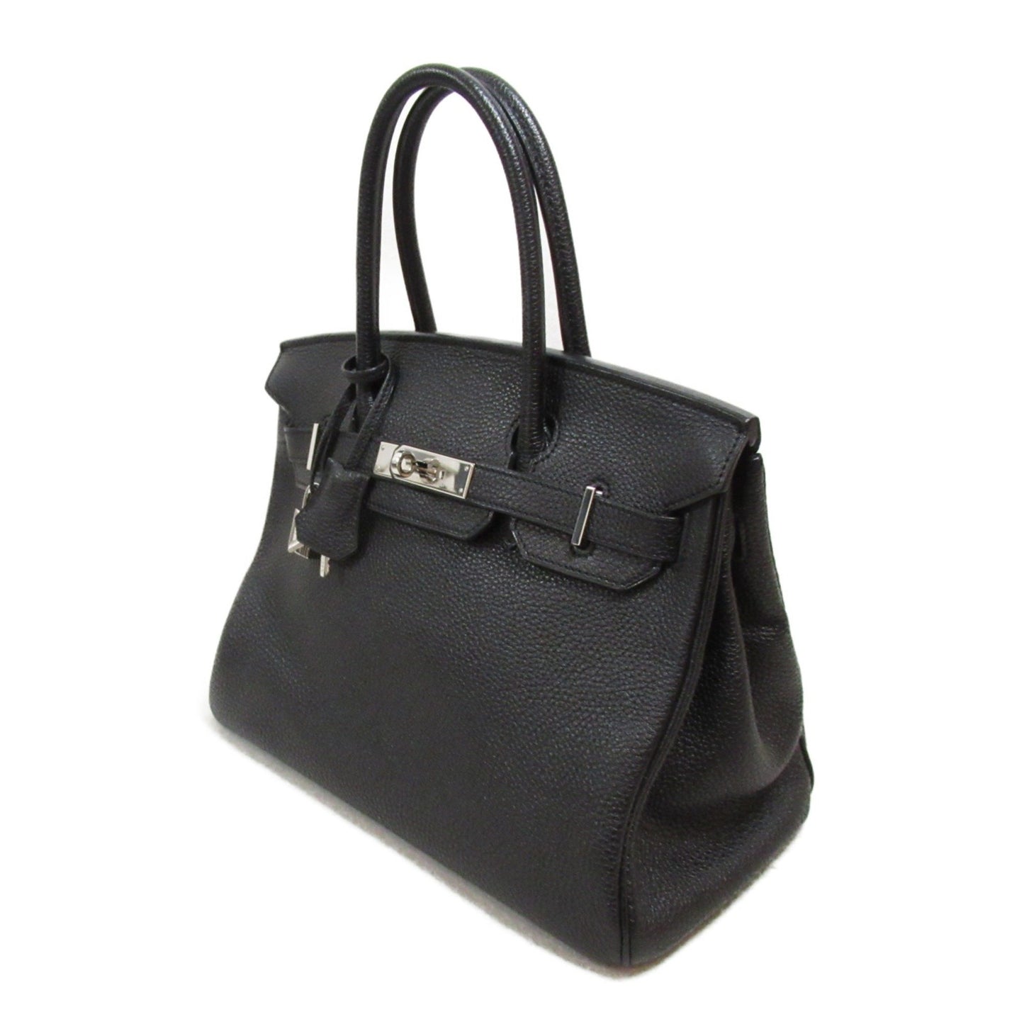 Hermès Birkin 30 Black Leather Hand Bag