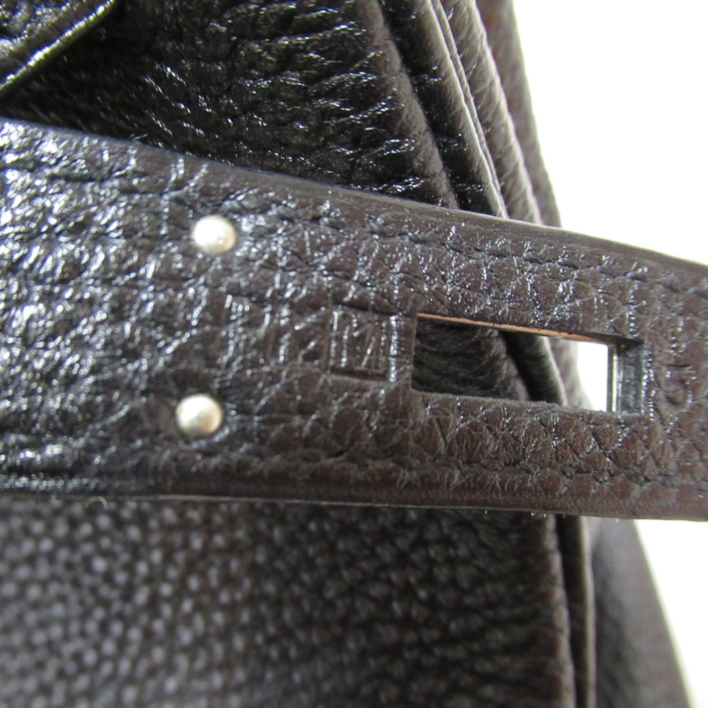 Hermès Birkin 30 Black Leather Hand Bag