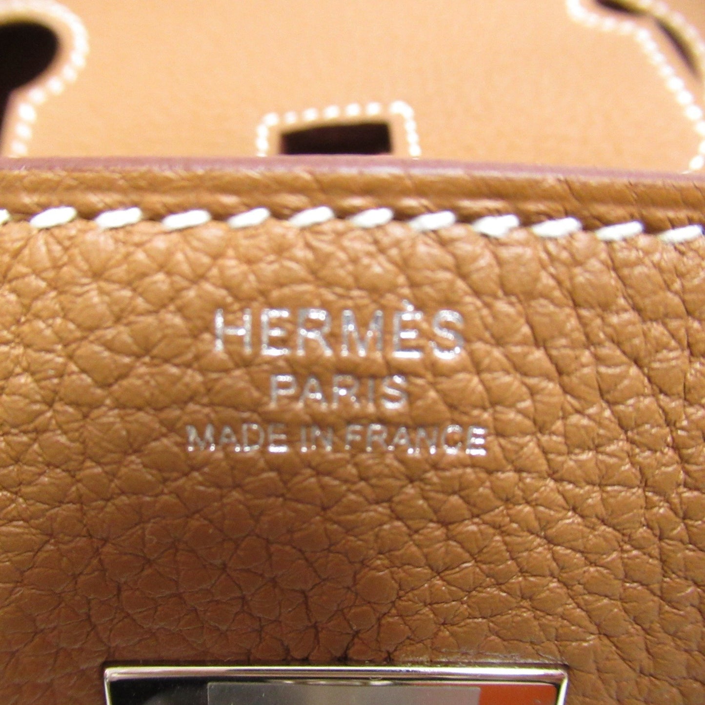 Hermès Birkin 30 Gold Leather Hand Bag