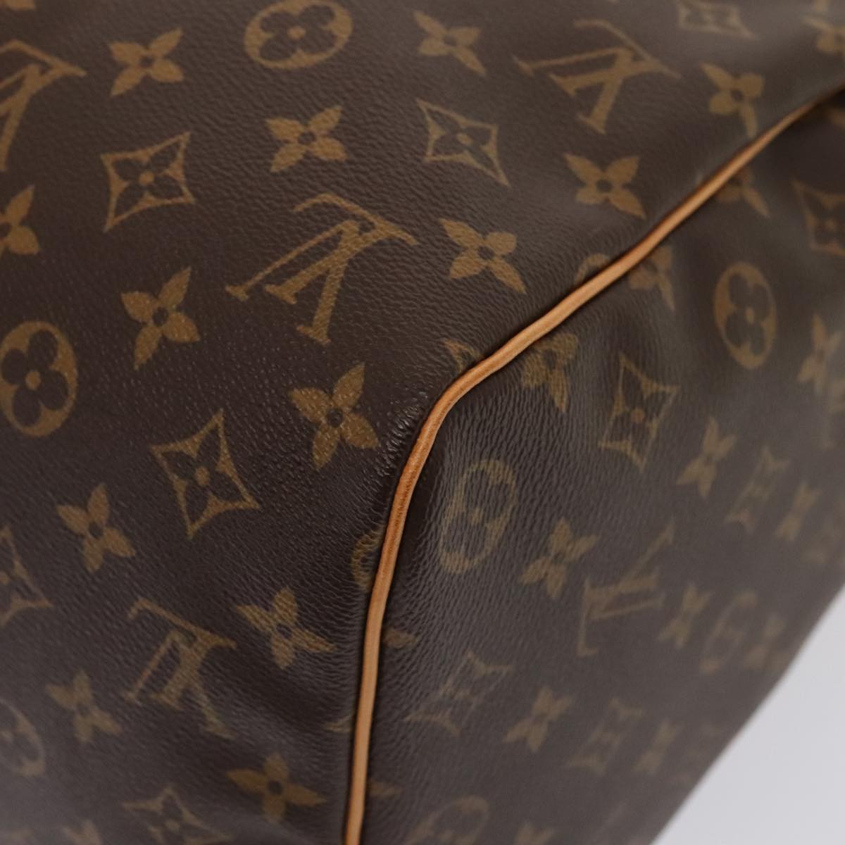 Louis Vuitton Keepall 45 Brown Canvas Travel Bag