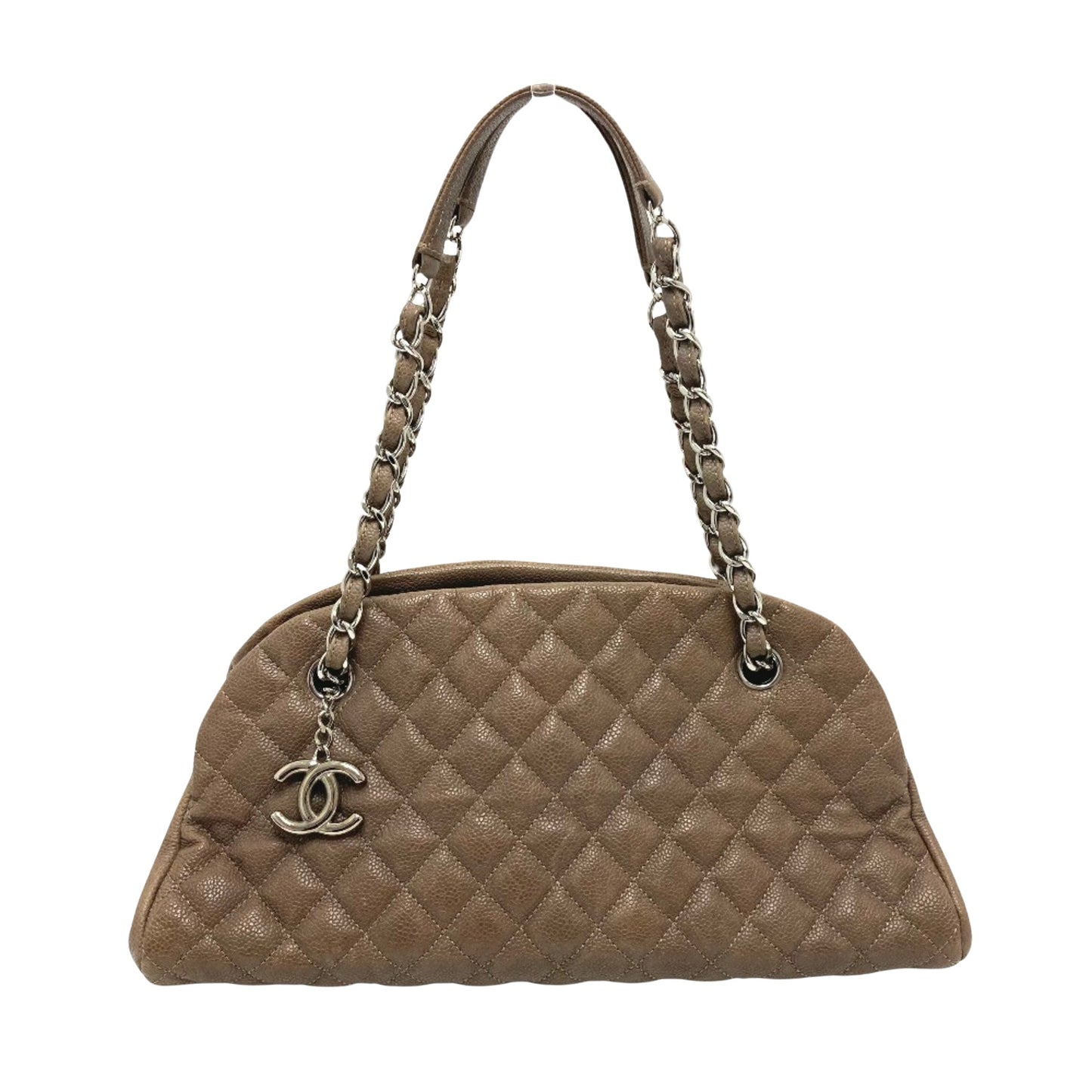 Chanel Mademoiselle Brown Leather Shoulder Bag