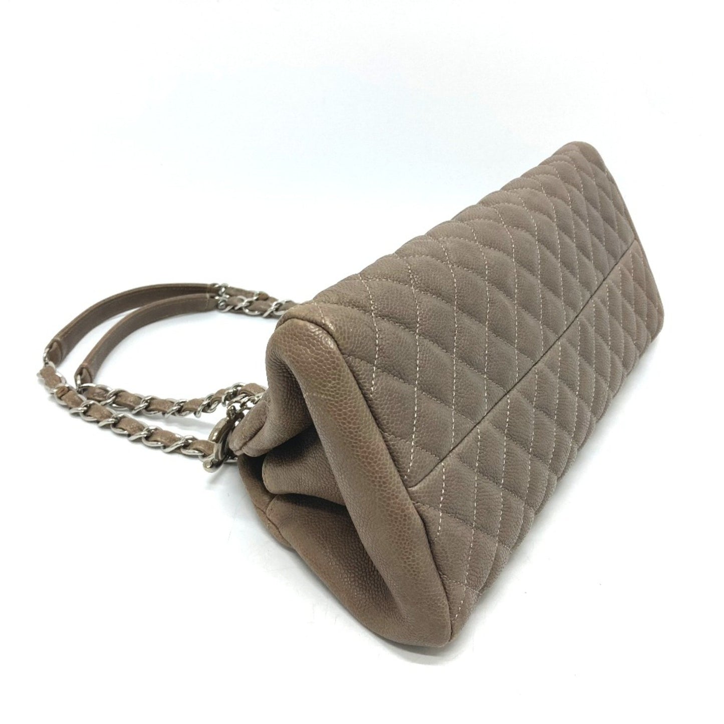 Chanel Mademoiselle Brown Leather Shoulder Bag