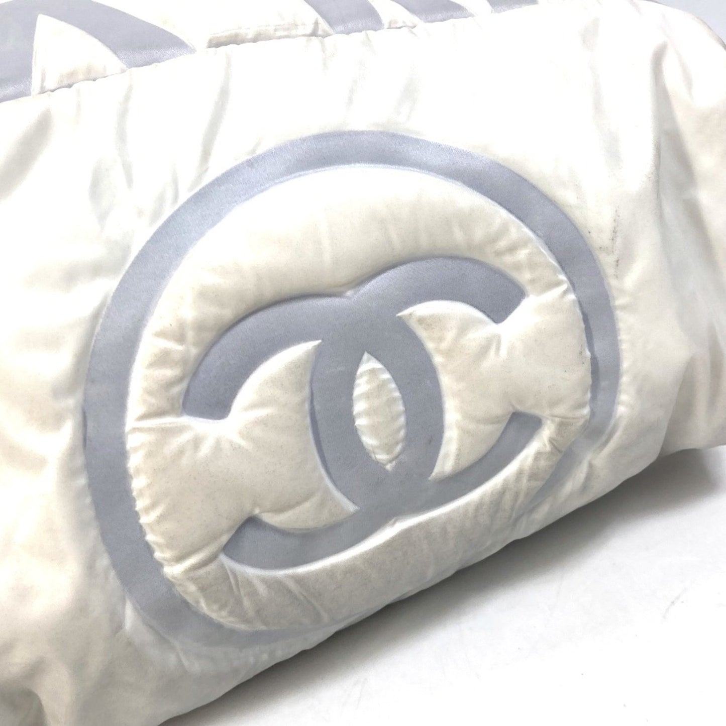 Chanel Cocon neige White Cloth Backpack Bag