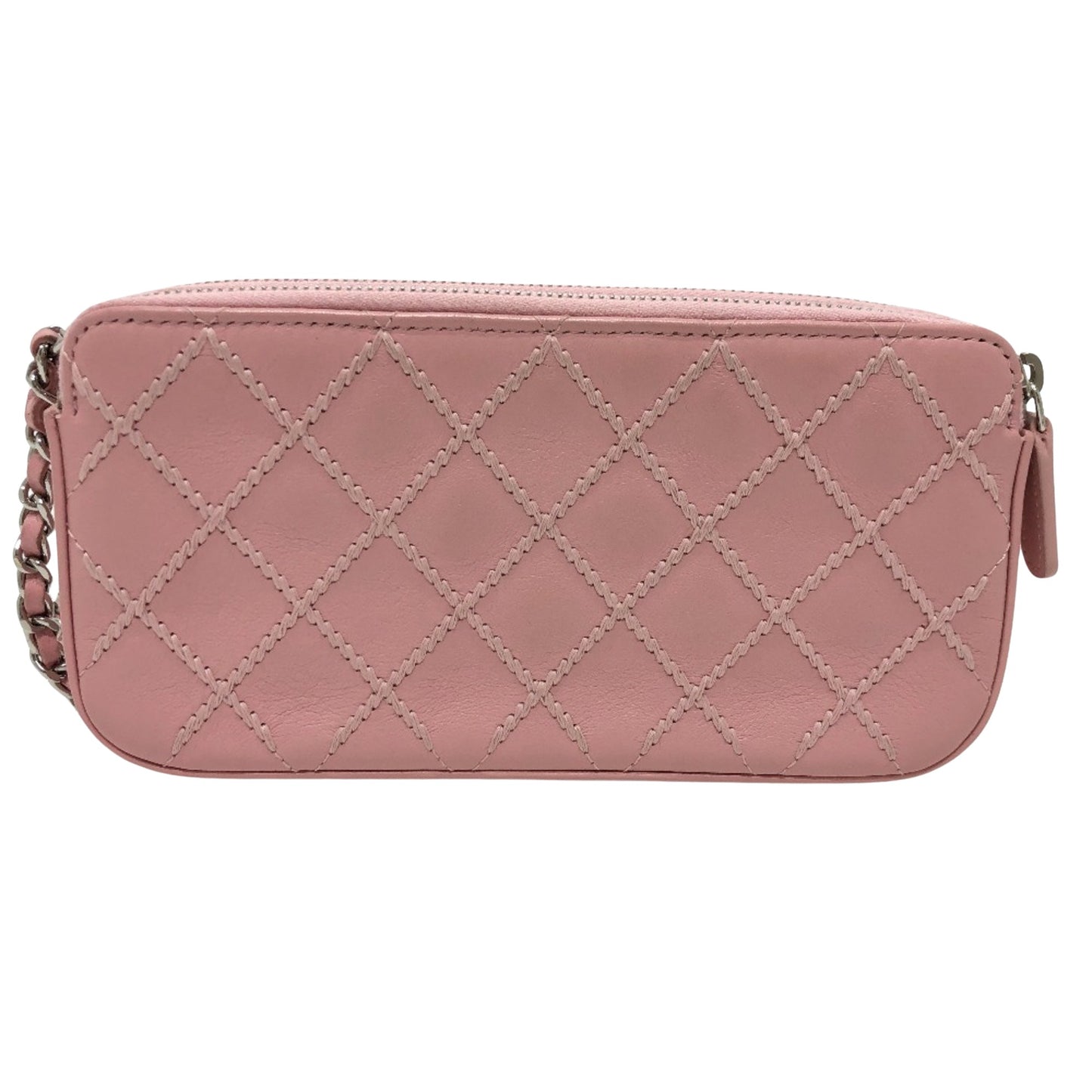 Chanel Coco Mark Pink Leather Shoulder Bag