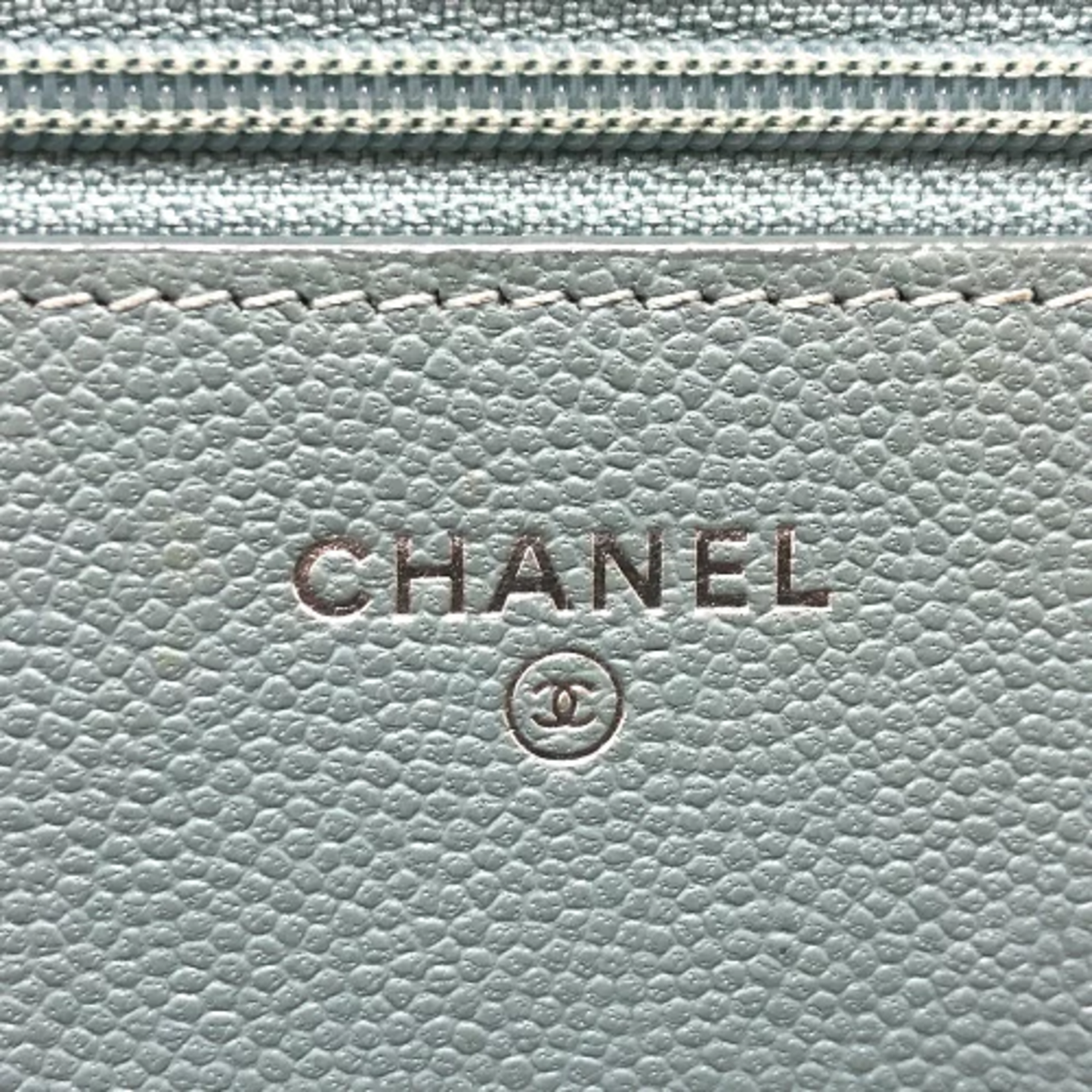 Chanel Wild stitch Turquoise Leather Shoulder Bag