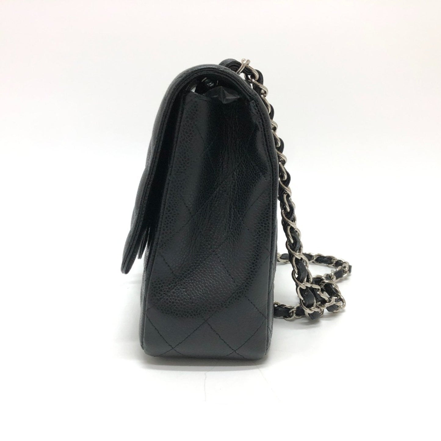 Chanel Timeless Black Leather Shoulder Bag