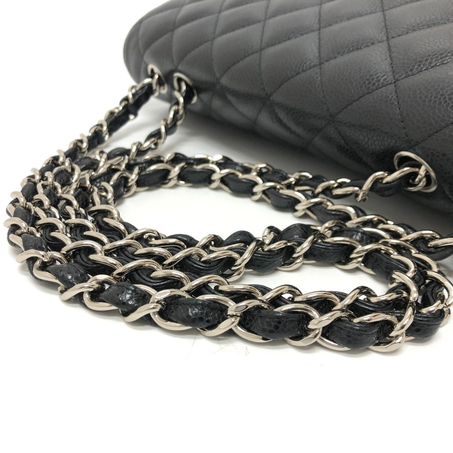 Chanel Timeless Black Leather Shoulder Bag