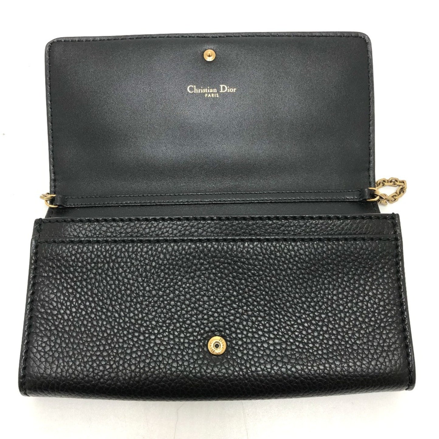 Dior J'Adior Black Leather Shoulder Bag