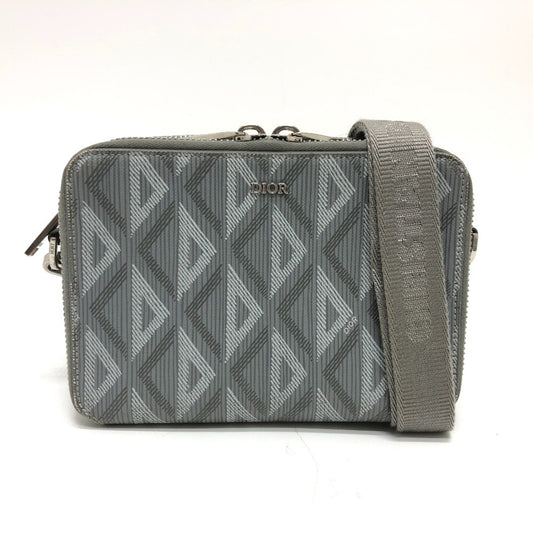 Dior -- Grey Canvas Shoulder Bag