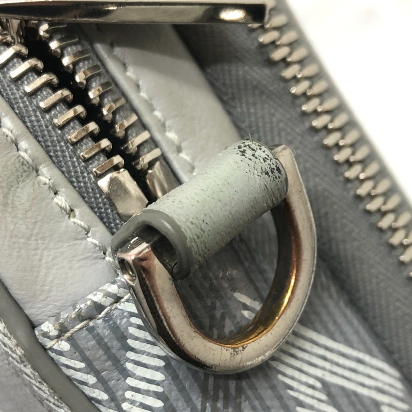 Dior -- Grey Canvas Shoulder Bag