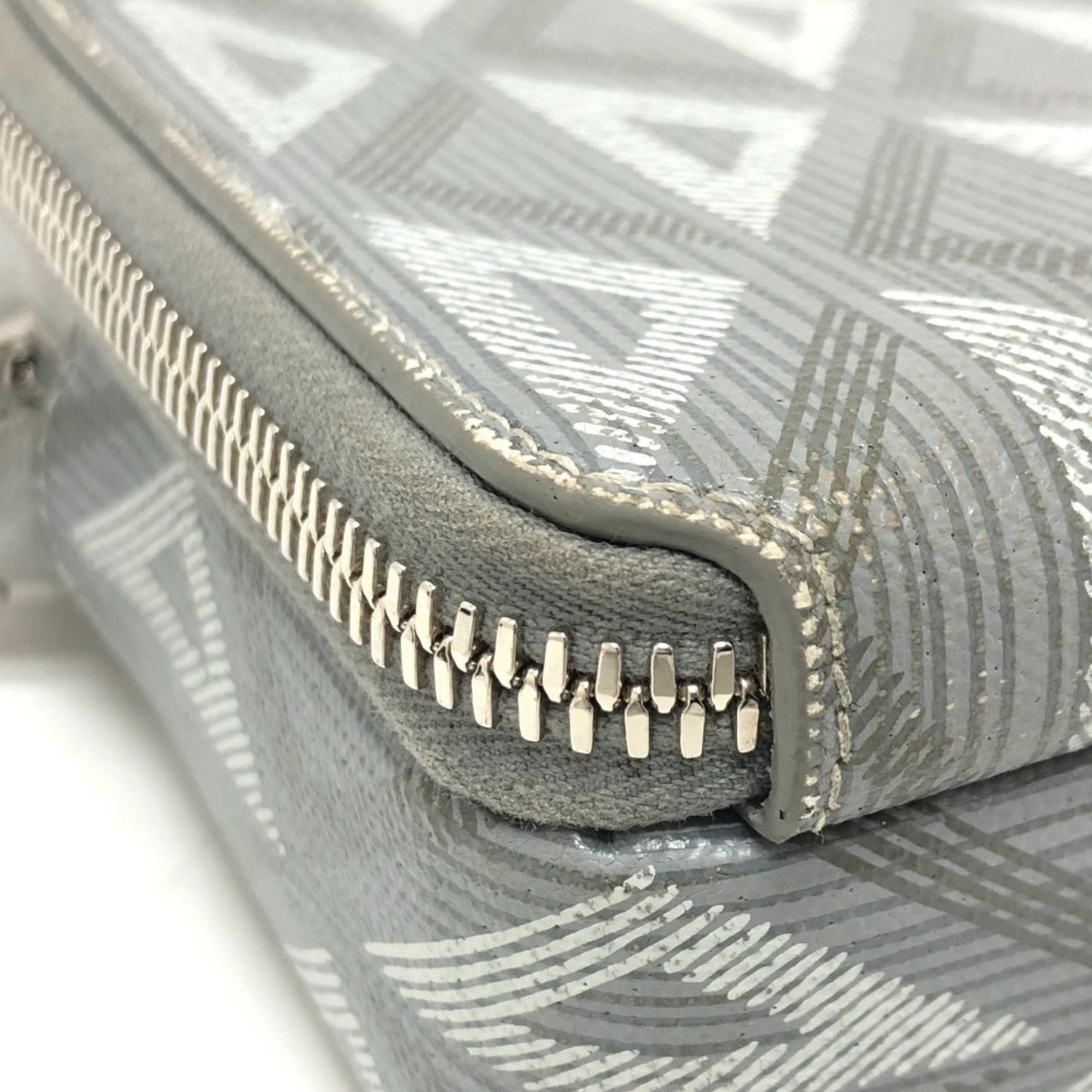 Dior -- Grey Canvas Shoulder Bag