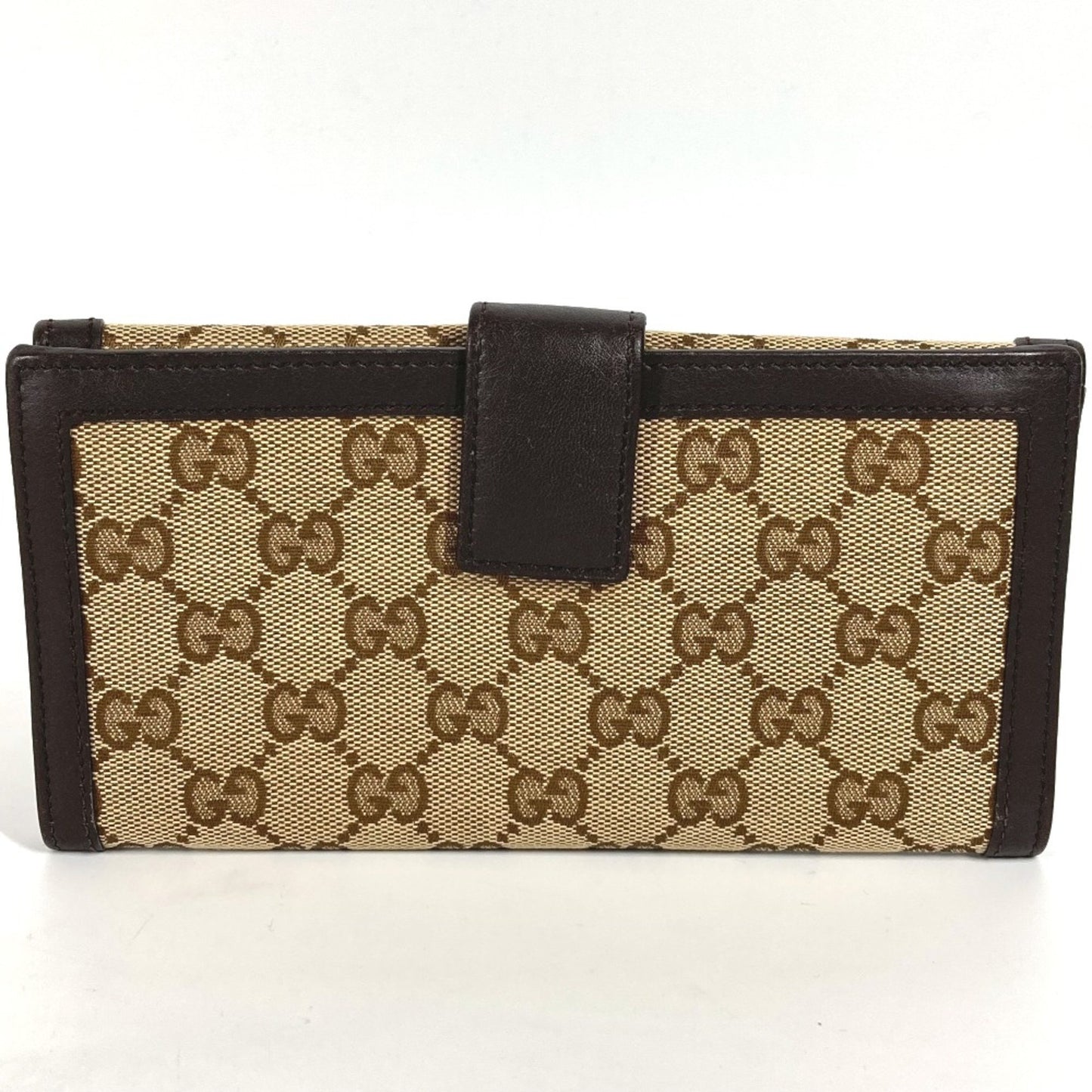 Gucci GG canvas Brown Canvas Wallet Accessories