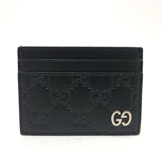 Gucci Guccissima Black Leather Wallet Accessories