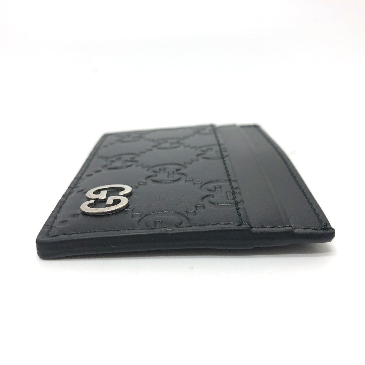 Gucci Guccissima Black Leather Wallet Accessories