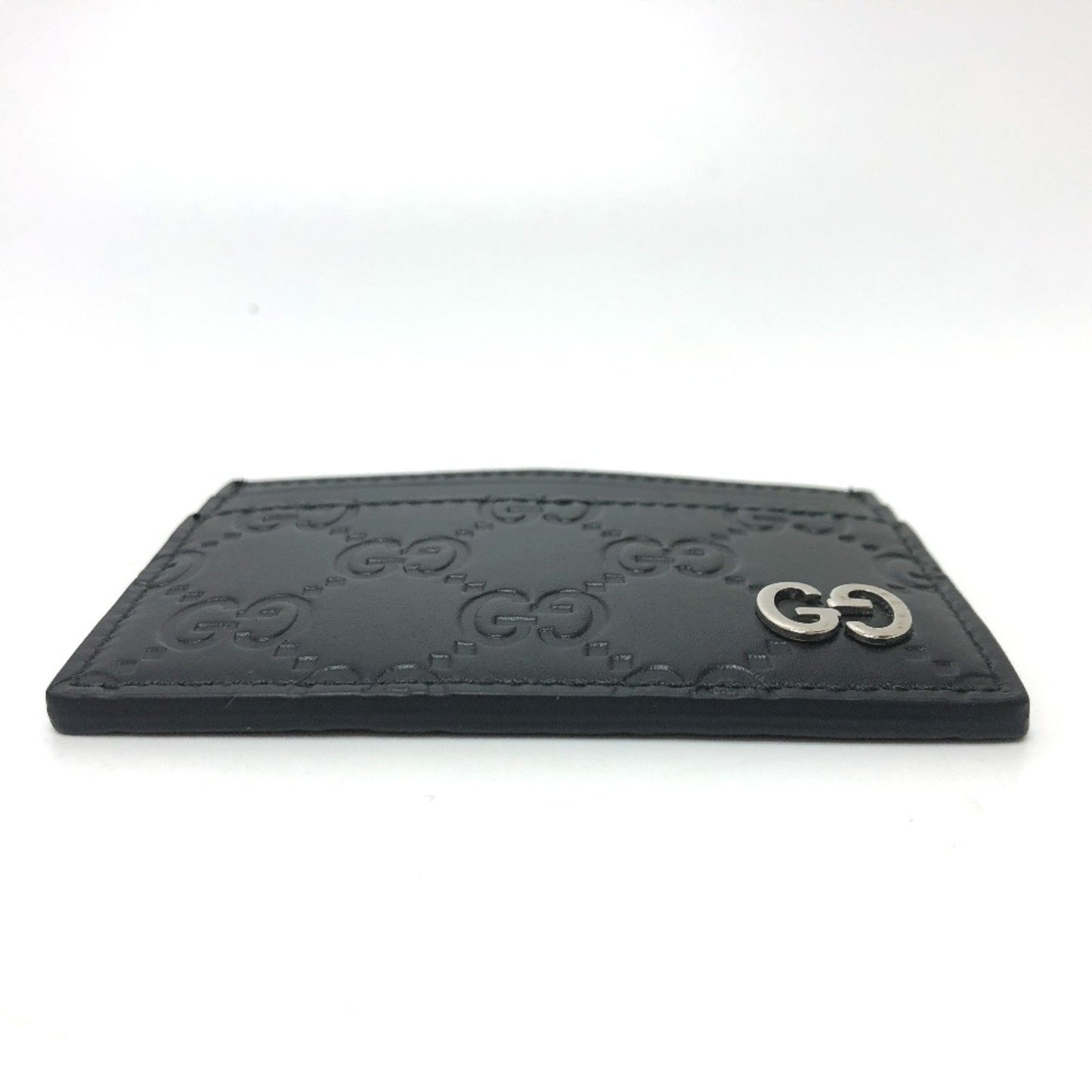 Gucci Guccissima Black Leather Wallet Accessories