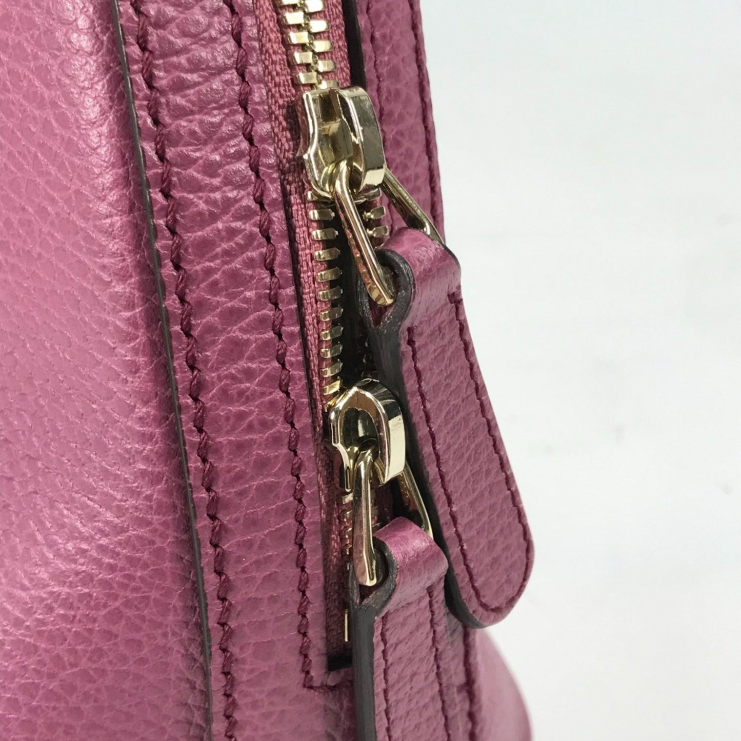 Gucci Dollar Purple Leather Hand Bag