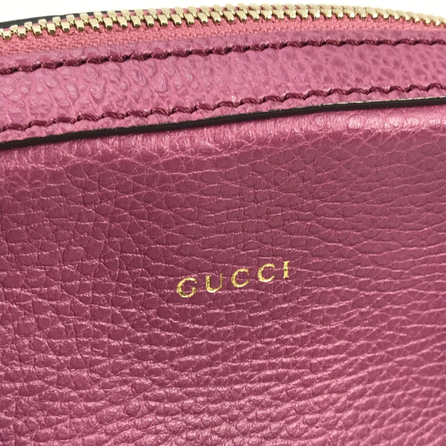 Gucci Dollar Purple Leather Hand Bag