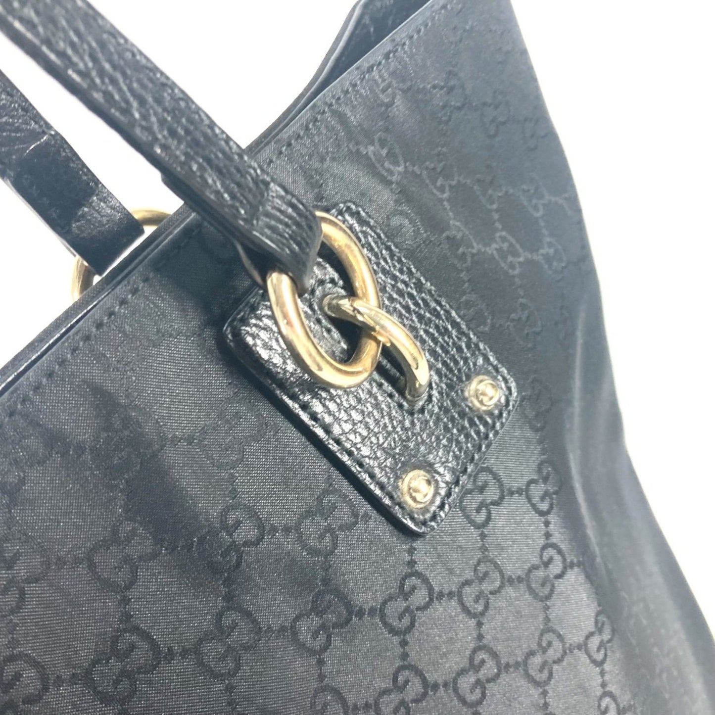 Gucci GG canvas Black Canvas Tote Bag