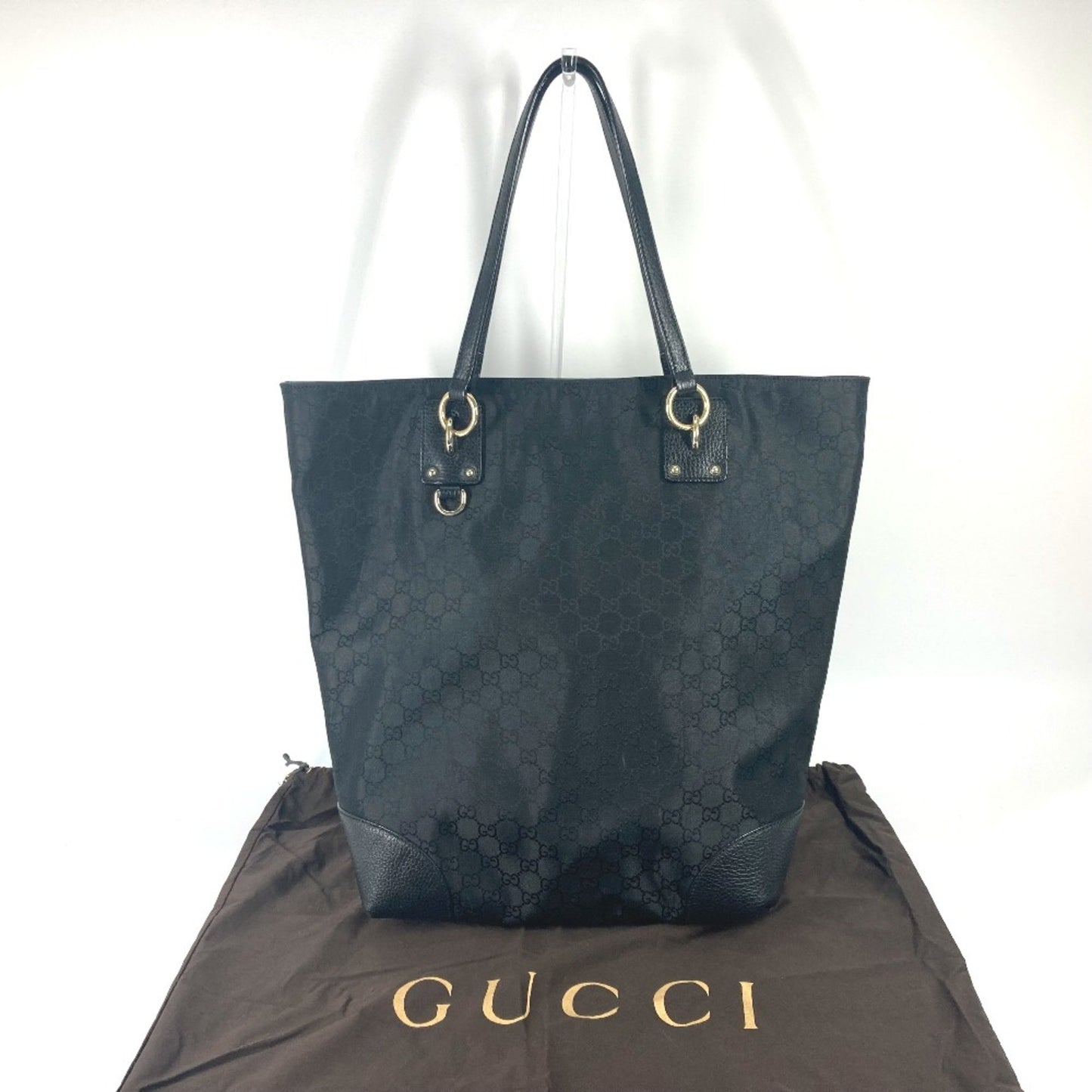 Gucci GG canvas Black Canvas Tote Bag