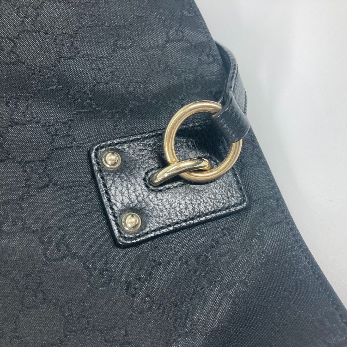 Gucci GG canvas Black Canvas Tote Bag